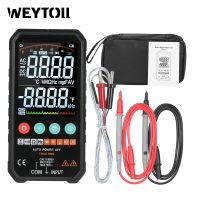 FY107C/FY107B 3.3-inch LCD Digital Multimeter 6000 Counts True RMS Meter Measure AC/DC Voltage Resistance Multimeter