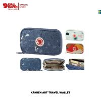 Kanken Art Travel Wallet/กระเป๋าสตางค์ขนาดใหญ่ กระเป๋าใส่พาสปอร์ต Passport Bag รุ่น Limited Edition กระเป๋าใส่เงินใบใหญ่แบบมีซิป สไตล์ Kånken กระเป๋าใส่เอกสารเดิ