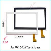 ◐♈ 2.5D New 10.1 inch Compatible P/N FFV10-A21 Tablet PC Capacitive Touch Screen Digitizer Sensor Glass Panel FFV10-A2 238x167 mm