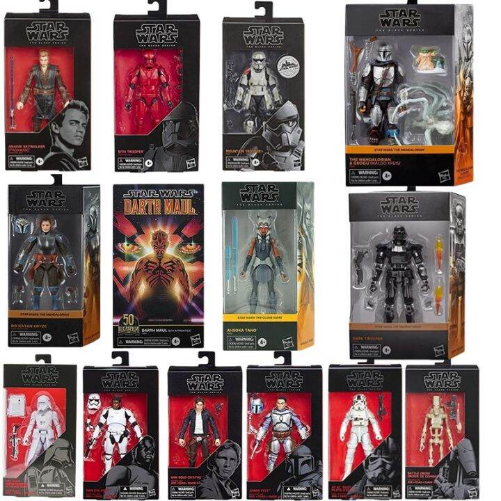 Star Wars The Black Series THE Mandalorian Han Solo Anakin Skywalker ...