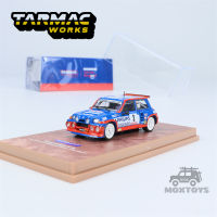 Tarmac ทำงานได้1:64 5 MAXI เทอร์โบ1985รถโมเดล Diecast ผู้ชนะ