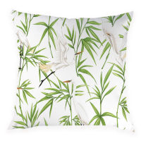 Nordic Style Cushion Covers Leaves Sofa Pillow Case Decorative Sofas Cover Cushions Cover Plant Bed Pillowcase Home Pillowcases