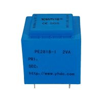 YHDC PE2818-I Power 2VA 110V/2*24V Encapsulated For PCB Mounted Isolation Transformer