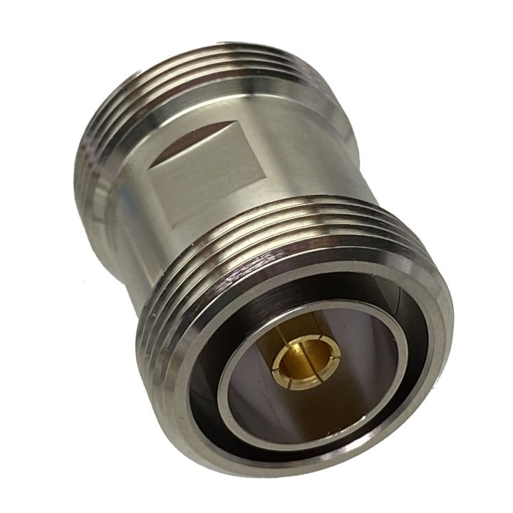 1pcs-connector-adapter-7-16-l29-din-female-jack-to-7-16-female-rf-coaxial-converter-straight-new-brass