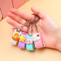 1 Set Cute Mini Stapler Portable Cartoon Staples Binding Tools File Organizer Office Stationery School Student Supplies No.10 Staplers Punches