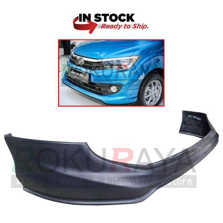 Perodua Bezza (2016) Gaer Up Style Front Skirt Skirting Bumper Lower ...