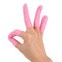 150pcs Finger Cots Nature Latex Portable Multifunction Disposable Fingertip Protective Rubber Gloves Non-toxic