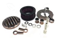 CNC Bronze Air Filter Motorcycle Intake Filter System Kit Air Cleaner For Harley Sportster XL883 XL1200 1991 1992 1993-2016 2015