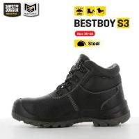 [รับประกัน 3 เดือน] Safety Jogger รุ่น BESTBOY S3 รองเท้าเซฟตี้หุ้มข้อ หัวเหล็ก พื้นกันทะลุ พื้นกันน้ำมัน