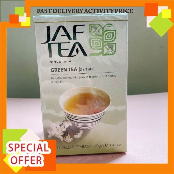 【mga bagay na may pagkain】 Jaf Cool Green Tea Jasmine Pure Infusion Tea