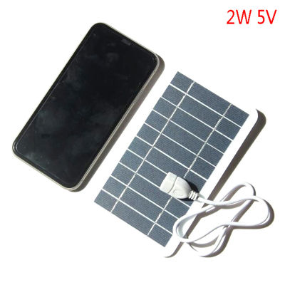 [aCHE] 2W 5V 400mA SOLAR PANEL ระบบพลังงานแสงอาทิตย์สำหรับโทรศัพท์มือถือ Battery Charger USB OUTPUT