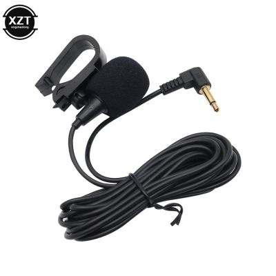 ✓ Car Audio Microphone 3.5mm Clip Jack Plug Mic Stereo Mini Wired External Microphone For Auto DVD Radio 3m Long Professionals