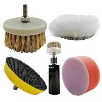 Electric Shoe Polisher Accessories Brush Head Bristle Sponge Wool Brush Head For DOOGALKAI KAI624 Shoe Care