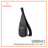 กระเป๋าคาดอก/กระเป๋าเป้/กระเป๋าสะพายหลัง/กระเป๋าหนัง ALBEDO SLING BAG รุ่น SERENO - SR00599