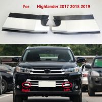 For 2017-2019 Toyota Highlander Left+Right Front Bumper Tow Hook Cover Cap 521200E920 521270E920