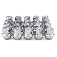 20 pcs สำหรับ Ford Car Tyre Wheel Lug Nuts M12x1.5 19mm OEM สไตล์โรงงานเหล็กยาง Bolt Screws-lihanrui