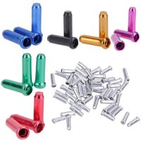 【YF】▥  Cable End Caps 50/100/200PCS Brake Shifter Aluminum Inner Tips Crimps Cycle Cycling Parts Derailleur