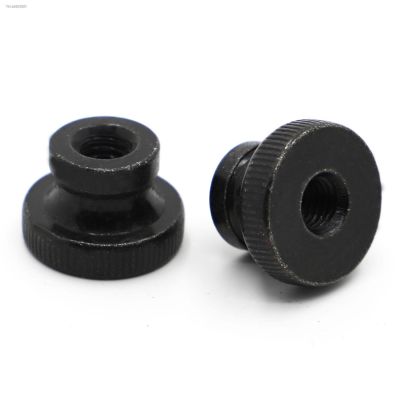 ◕ M3 M4 M5 M6 M8 M10 Black Plated Knurled Thumb Nut Hand Tighten Nut 3D Printers Parts Curtain Wall DIN466 GB806