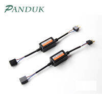 Panduk 2ชิ้น H11 H1 H4 H7 Led 9005 9006 Canbus ถอดรหัสไฟหน้ารถ Canbus อะแดปเตอร์แบบสายแอลอีดีโคมไฟข้อผิดพลาด Canceler ไฟตัดหมอก Canbus