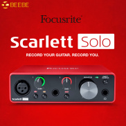 Solo Gen 3 - Sound Card Thu Âm Cho Cá Nhân Focusrite Scarlett Bảo Hành 3