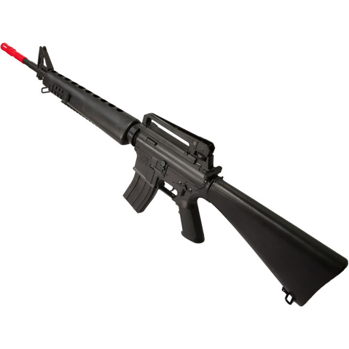 cfdtoy-ปืนของเล่น-ปืนลูกโฟม-ทรงเอ็ม16-ปืนพลาสติก-ชักยิงทีละนัด-มีลูก3แบบ-zgmm16ea