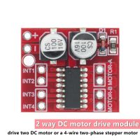 โมดูลมอเตอร์ไดรฟ์ Dc 2ทางในการถอยความเร็ว Pwm แบบ Dual H Bridge Stepper Motor L298n ชัยชนะขนาดเล็ก