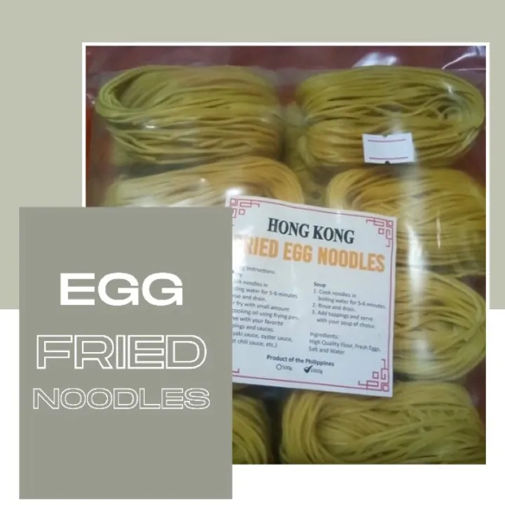 Hot Sale 1kg Premium Hongkong Dry Egg Noodles 16 Noodlespk Lazada Ph 3074