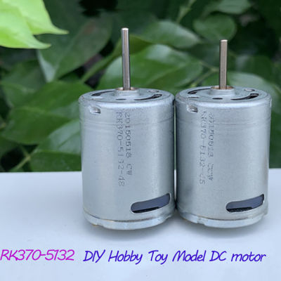 【❖New Hot❖】 chexiuhua 1ชิ้น Rk370-5132 3V-7.4V ความเร็วสูงแรงบิดสูงอุปกรณ์จอ Dc ขนาดเล็ก Diy สำหรับการปรับเปลี่ยนโมเดลของเล่นลูกโป่งยาง