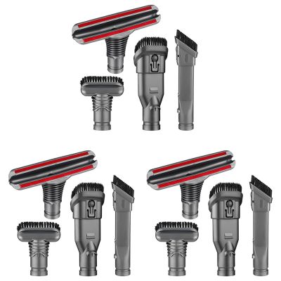 12 Pack Replacement Attachments Tools Kit for Dyson V6 DC35 DC44 DC58 Attachments Home Cleaning Tools Brush