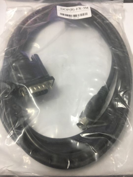 dop-b-fx-cable-link-รุ่น-for-plc-mitsubish-fx-series-to-delta-dop-hmi-3m-rs422