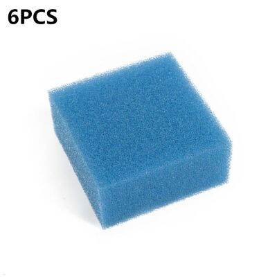 6PCS Compatible Fine Aquarium Filter Sponge for Juwel Compact / Bioflow 3.0