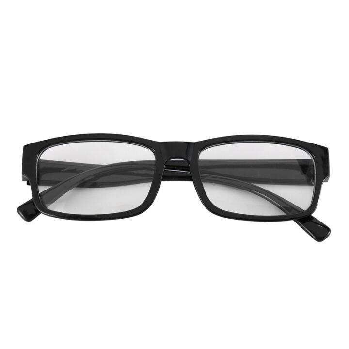 black-rectangle-plastic-frame-clear-lens-glasses