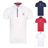 Fj Golf Clothing Men Short-Sleeved Outdoor Sports t-Shirt polo Shirt Breathable Wicking Non-Iron Top 2020 Summer Jersey