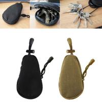 QianXing Shop Tactical Waterproof Key Bag Pouch Coins MP3 Keychain Holder Case for Travel Outdoor Sports