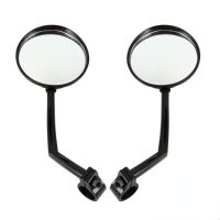 1/2PCS 22mm Bicycle Rearview Mirror 360 Degree Rotating Acrylic Convex Mirror Rearview Mirror For Mountain Road Bike Nails Screws Fasteners