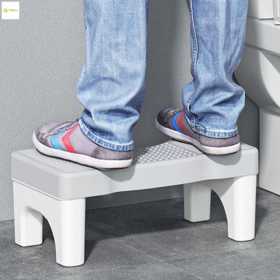 เก้าอี้นั่งยองห้องน้ำพลาสติกแบบถอดได้ท็อปเปอร์ม้านั่งสำหรับห้องน้ำของขวัญสำหรับผู้สูงอายุและเด็ก