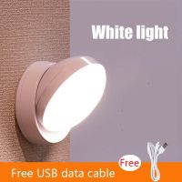 LED Night Light USB Charging Motion Sensor Round Energy-saving LED Lamps Bedroom Sound/Light Control For Corridor Home Bathroom