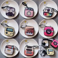 2020 New Creative Tinplate Coin Purse Earphone Storage Bag Retro Record Tape Coin Purse Key Coin Coin Bag Coin Purse