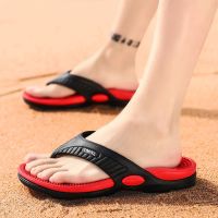 Jumpmore Massage Slippers Men Flip Flops Mens Shoes  Summer Breathable Beach Shoes Sandals Size 40-45 House Slippers