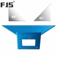 170mm Square Woodworking 45/90 Degree T Ruler Aluminum Alloy Marking Gauge Multifunctional Woodworking Tool