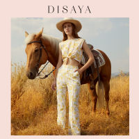 [DISAYA] - Oversized Paisley Printed Pants