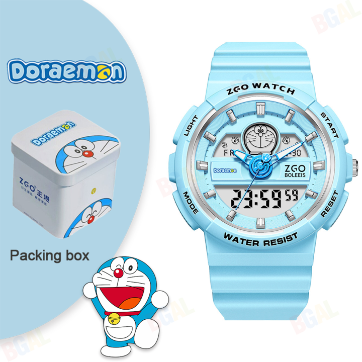 42-3มม-ของแท้-doraemon100-นาฬิกาโดราเอมอนสำหรับเด็กผู้หญิงนาฬิกากันน้ำนาฬิกาดิจิตอลสำหรับเด็กของขวัญวันเกิดเด็กชาย-8632