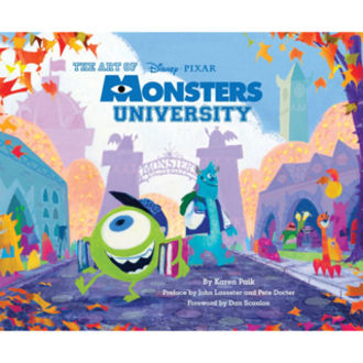 หนังสือ The Art of Monsters University หนังสือปกแข็ง (มือ 1)