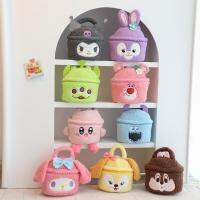 Cartoon CUTE Girl Heart Fortune Bucket กระเป๋าใบเล็กแบบพกพา Meruti กระเป๋าเครื่องสำอางแบบพกพาสำหรับสาวๆกระเป๋าทรงกระบอก