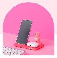 ( พร้อมส่ง ) Bellygom 2in1 Fast Wireless Charger แท่นชาร์จไร้สาย