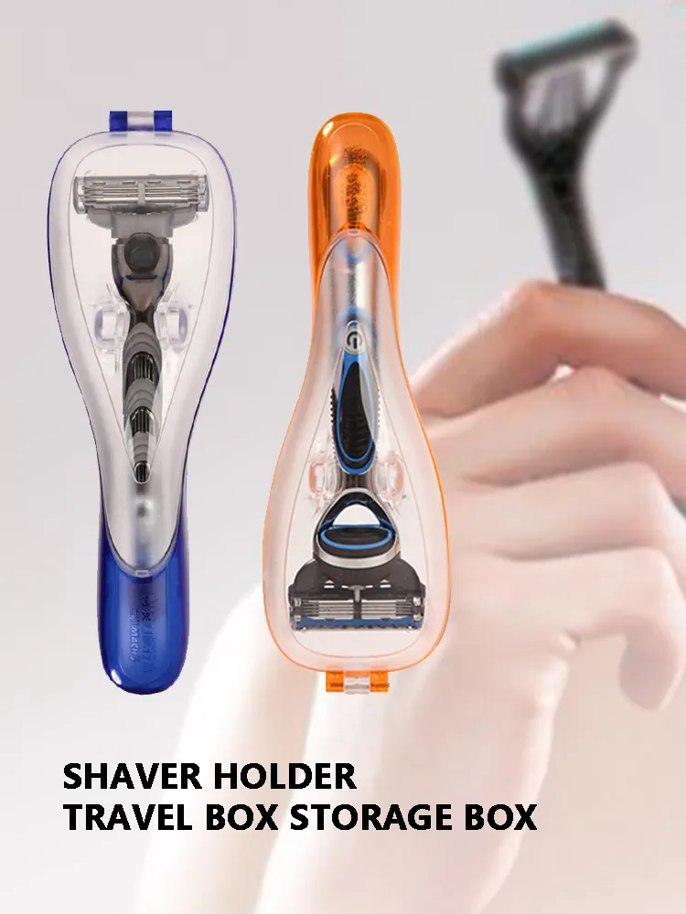 1 Pc Portable Travel Razor Blades Holder Box Shaver Case Men Women Hair  Shaving Machine Storage Accessories Bathroom Organizer | Lazada