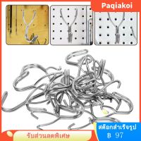 Paqiakoi 40pcs pegboard hooks pegboard board คีย์เครื่องประดับเครื่องประดับเครื่องมือขนาดเล็กแสดง hooks hooks