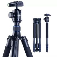 น้ำหนักเบาแบบพกพา Professional Travel กล้องขาตั้งกล้อง Monopod อลูมิเนียมหัวบอลขนาดกะทัดรัดสำหรับ Digital SLR DSLR DV Camera