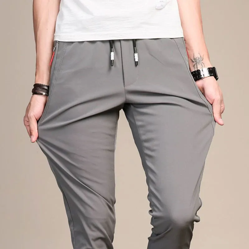 mens silk pants