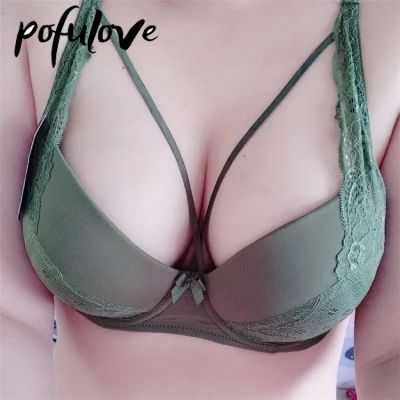 【CC】 for Push Up Bras Size Clothing C D E 34-46 Bralette Brasieres Para Mujer